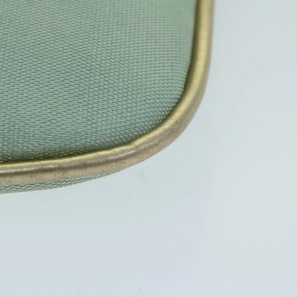 GUCCI Sherry Line Shoulder Bag Canvas Beige Light Blue 005 0814 Auth 64388 - Picture 10 of 16